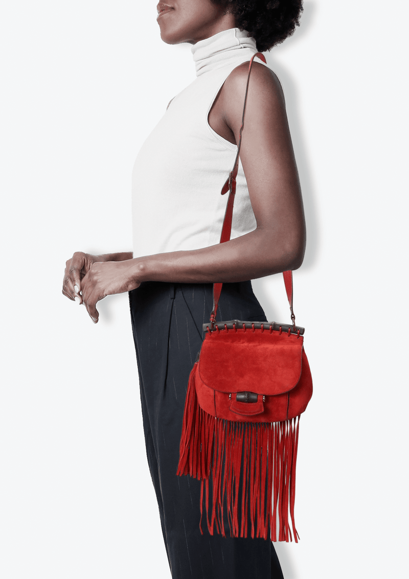 Gucci nouveau fringe bag hotsell