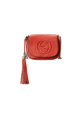 SMALL SOHO CHAIN FLAP BAG