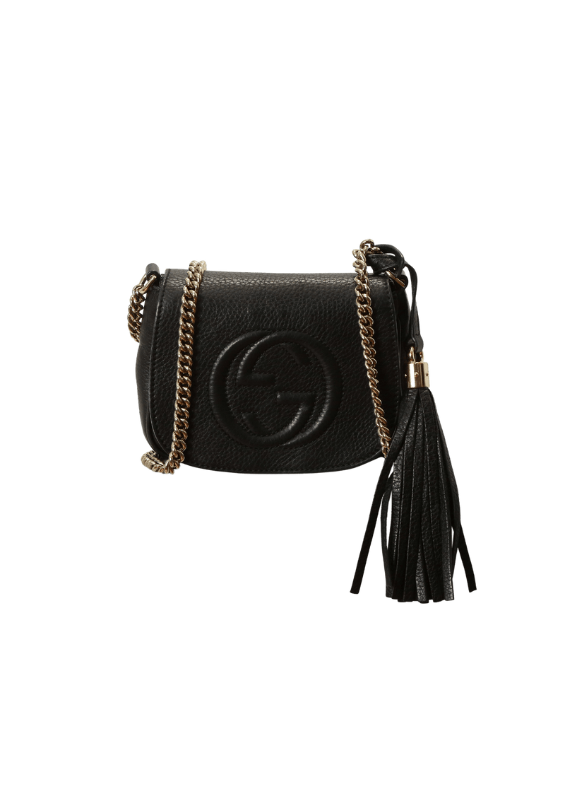 SMALL SOHO CHAIN FLAP BAG