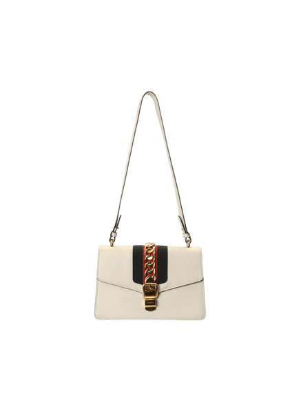 Bolsa Gucci Mini Sylvie Off-White Original - NBO31