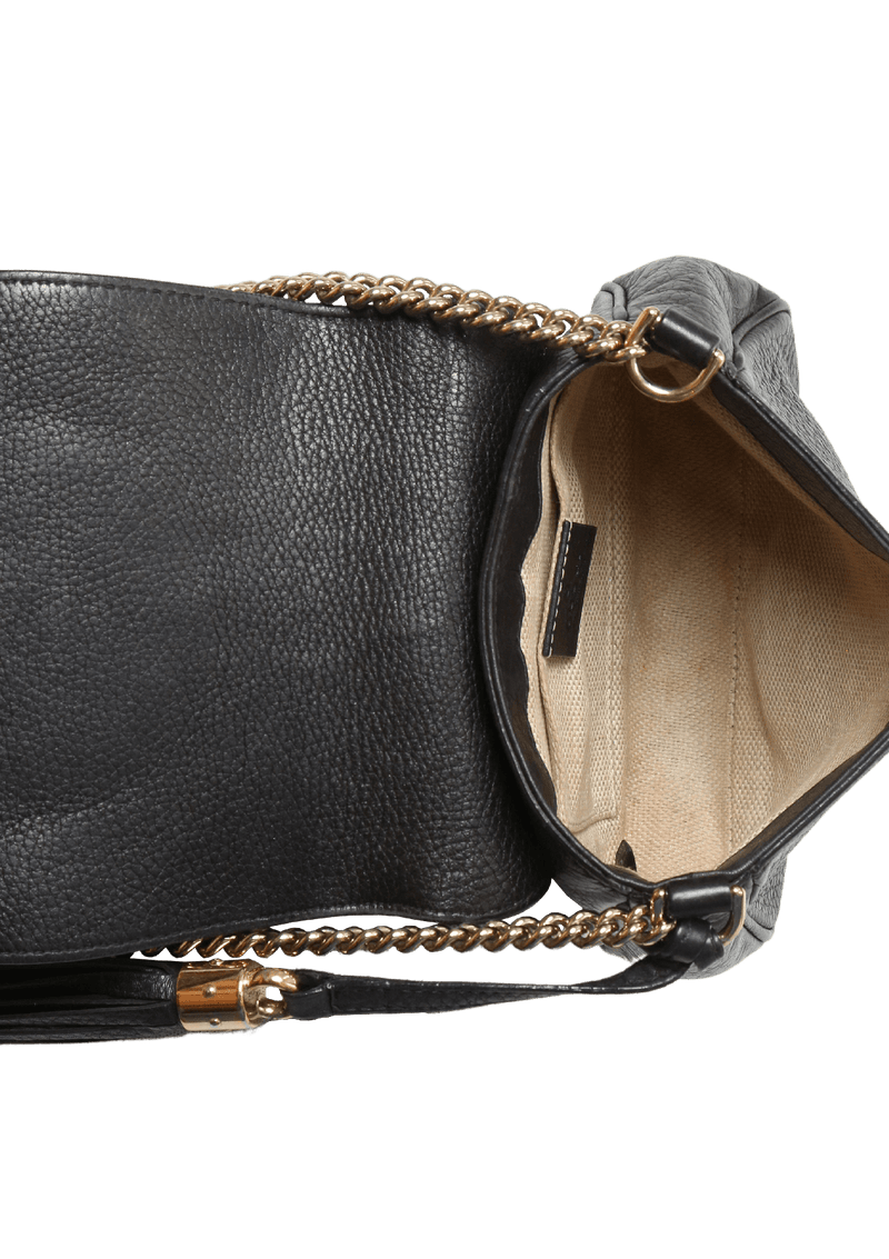 SMALL SOHO CHAIN FLAP BAG