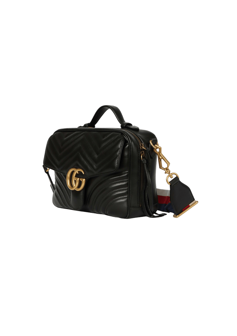 GG MARMONT SMALL TOP HANDLE BAG