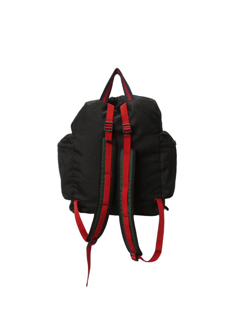 TECHNO ANIMALIER DRAWSTRING WEB BACKPACK