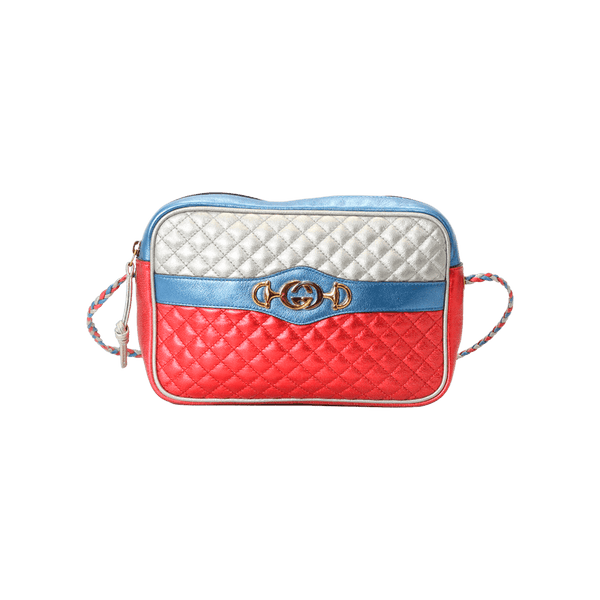 Bolsa Gucci Trapuntata Small Zumi Bag Tricolor Original Gringa