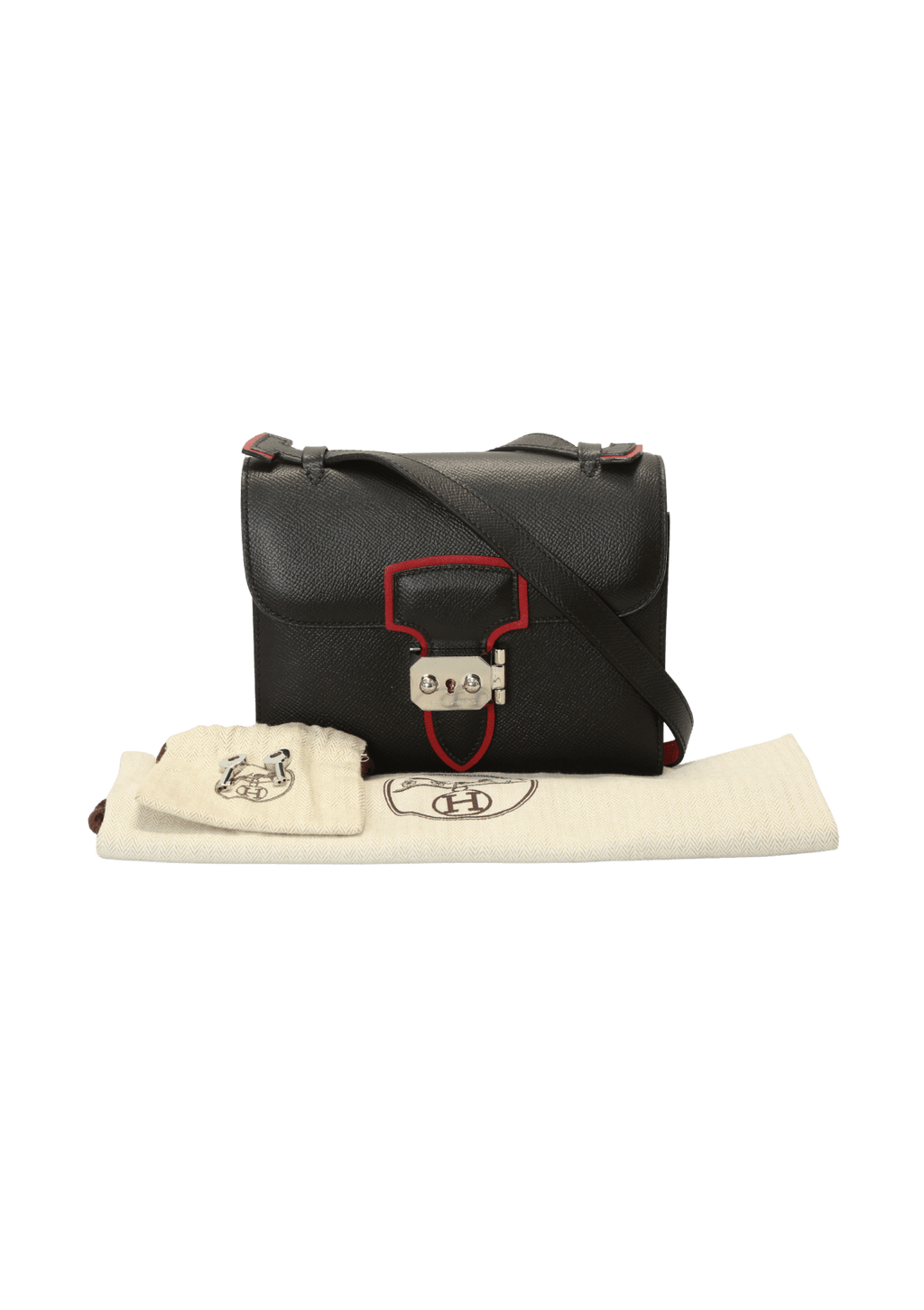 Bolsa Hermès Mini Epsom Illico Bag Preta Original – Gringa