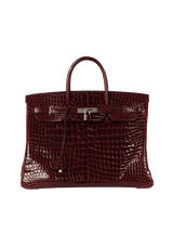 SHINY POROSUS CROCODILE BIRKIN 40