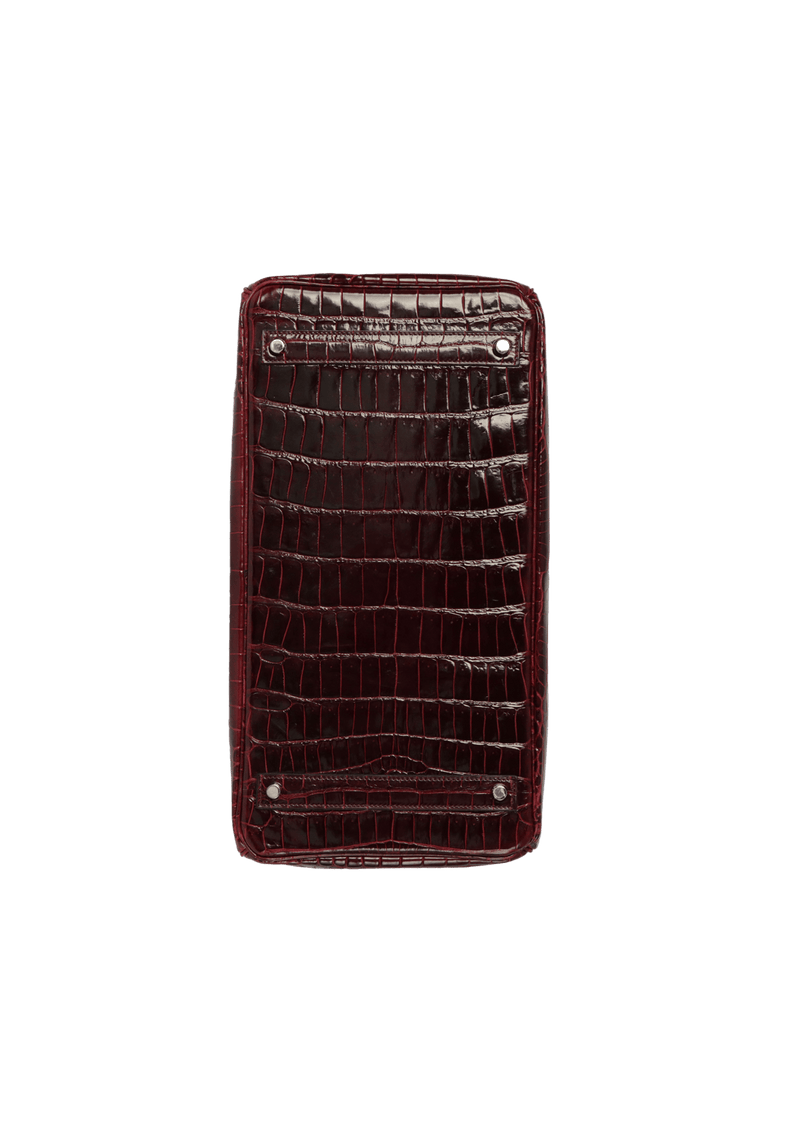 SHINY POROSUS CROCODILE BIRKIN 40