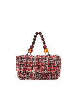 BOLSA CLASSICA EM TWEED