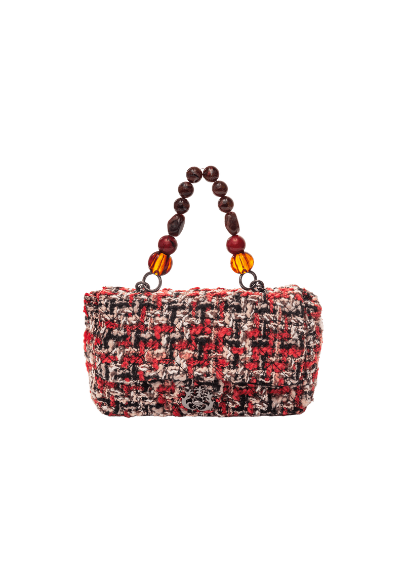 BOLSA CLASSICA EM TWEED