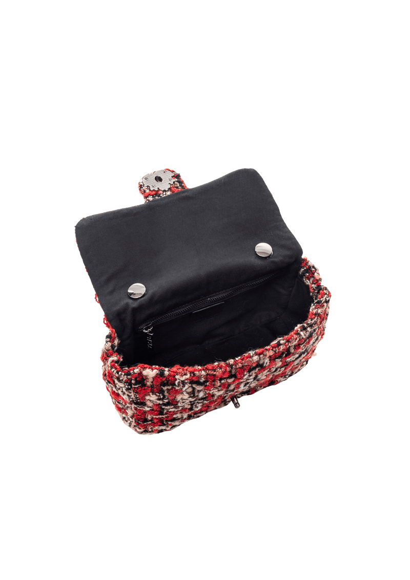 BOLSA CLASSICA EM TWEED