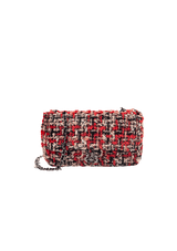 BOLSA CLASSICA EM TWEED