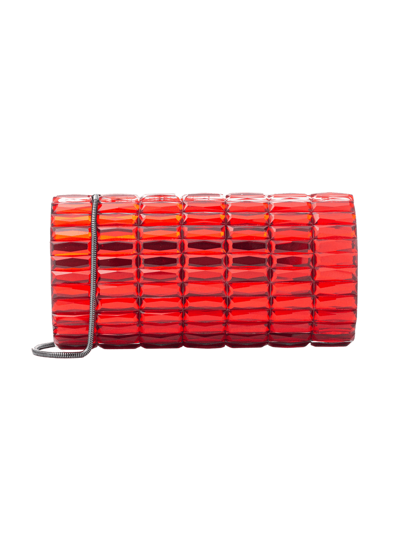 CLUTCH BAGUETE MAXI CRISTAIS