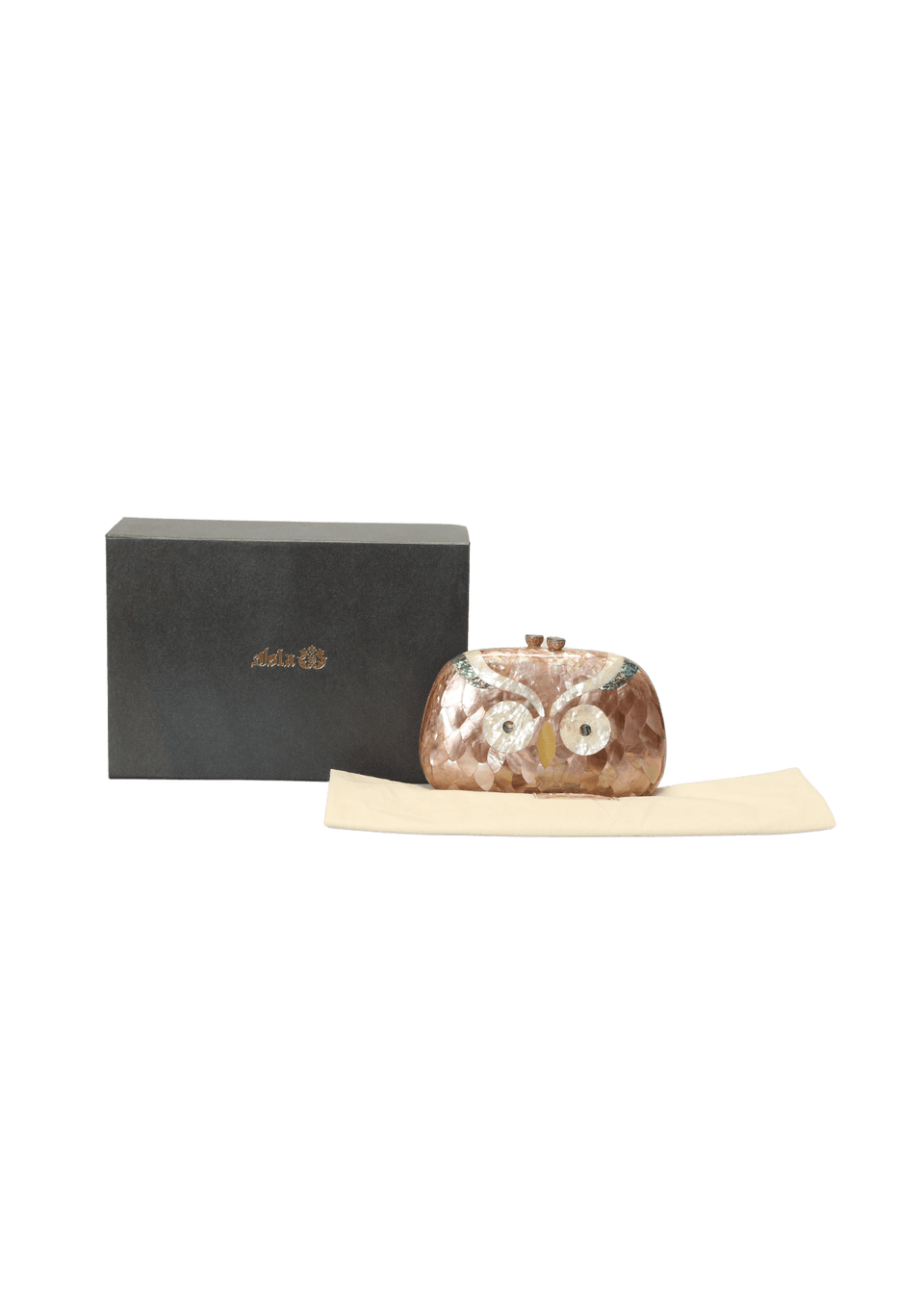 CLUTCH CORUJA FURTA ROSE