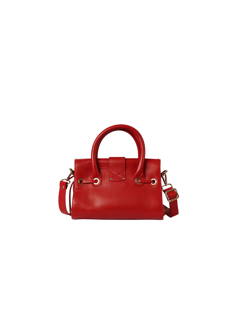 LEATHER HANDLE BAG