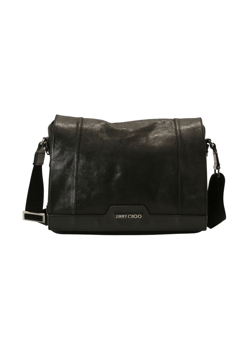 LEATHER MESSENGER BAG