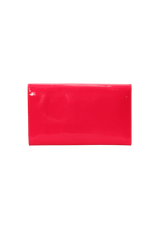 PATENT LEATHER CLUTCH