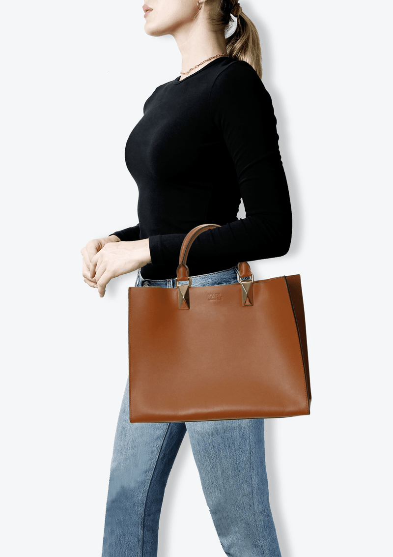 LEATHER TOTE BAG