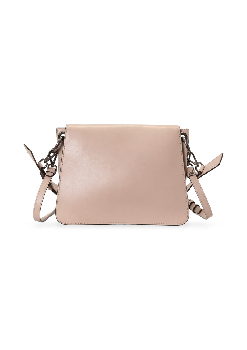 LEATHER FLAP BAG