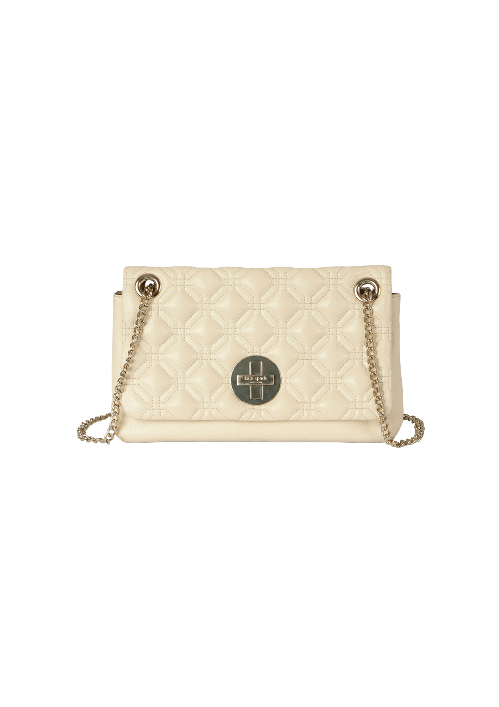 Bolsa Kate Spade Evangeline Shoulder Bag Off White Original Gringa