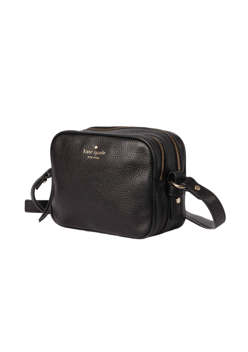 Bolsa Kate Spade Leather Camera Bag Preta Original – Gringa
