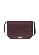 LEATHER FLAP BAG