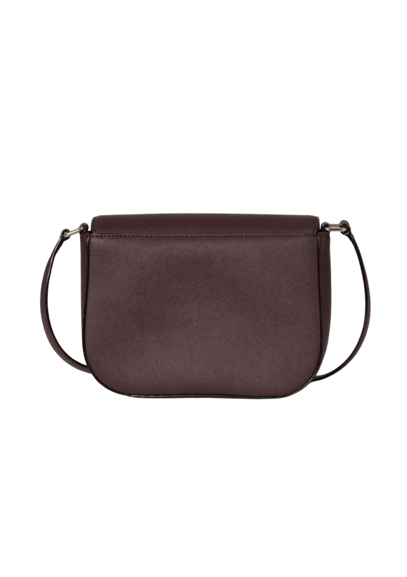 LEATHER FLAP BAG