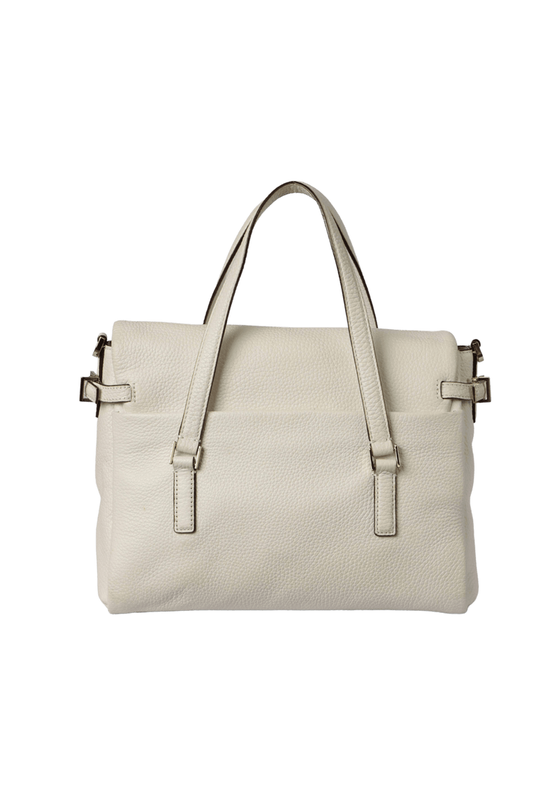 LEATHER HANDLE BAG