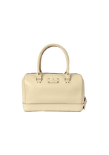 LEATHER HANDLE BAG