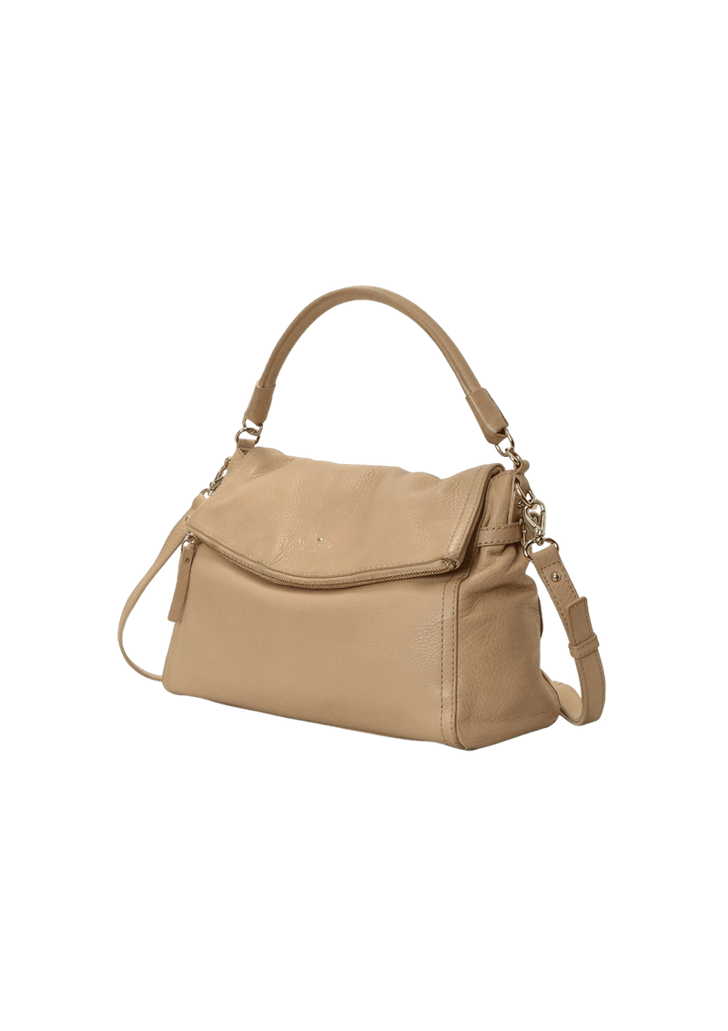 LEATHER SATCHEL BAG