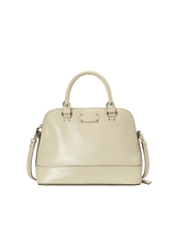 LEATHER SATCHEL BAG