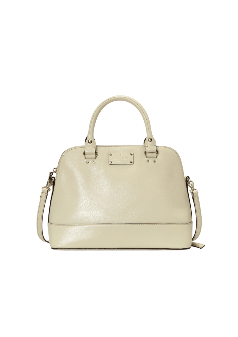 LEATHER SATCHEL BAG