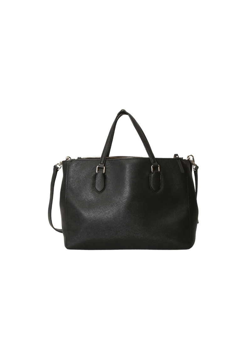 LEATHER SATCHEL BAG