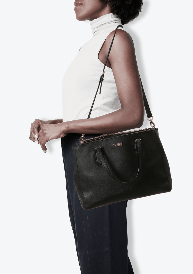 LEATHER SATCHEL BAG