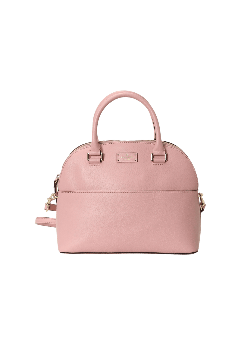 LEATHER SATCHEL BAG