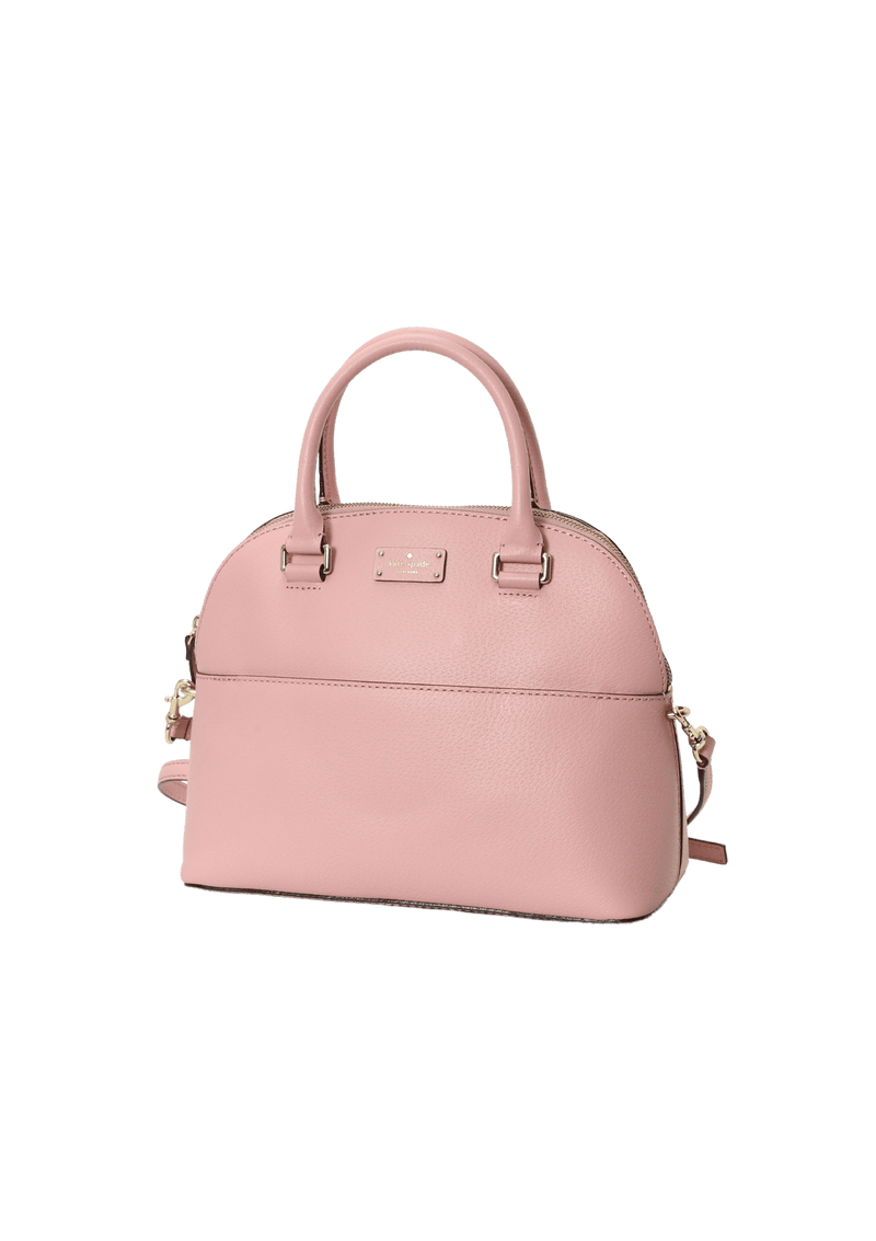 LEATHER SATCHEL BAG