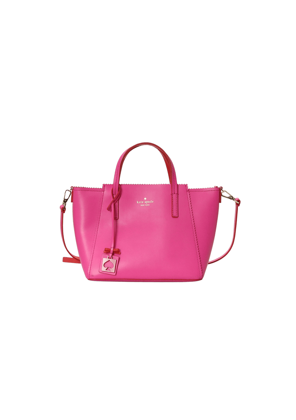 Bolsa Kate Spade Leather Satchel Bag Rosa Original – Gringa