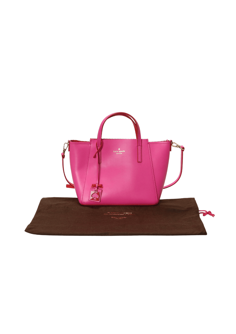 LEATHER SATCHEL BAG