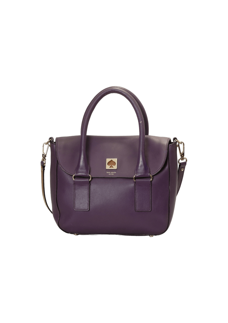 LEATHER SATCHEL BAG