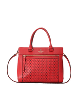 LEATHER SATCHEL BAG