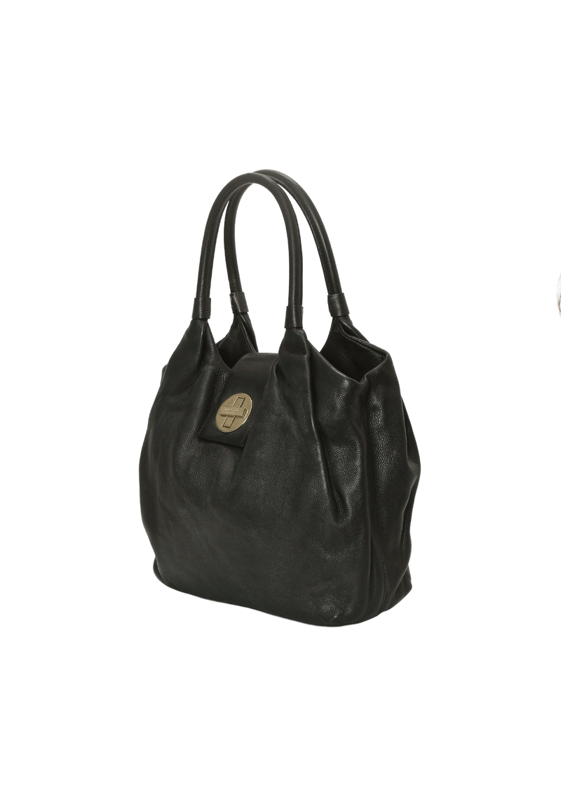 LEATHER SHOULDER BAG