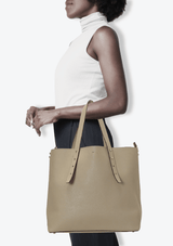 LEATHER TOTE BAG