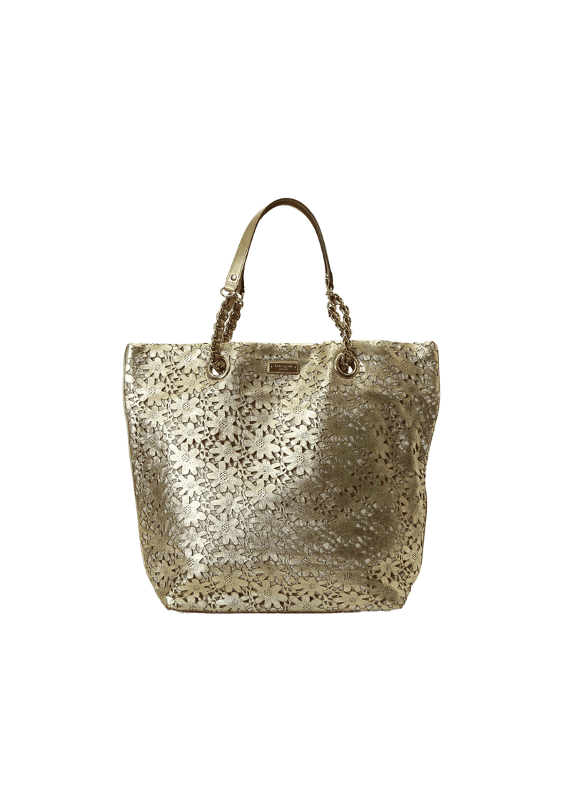 METALLIC TOTE