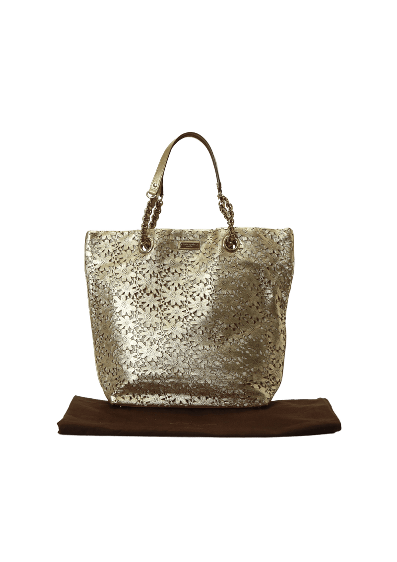 METALLIC TOTE