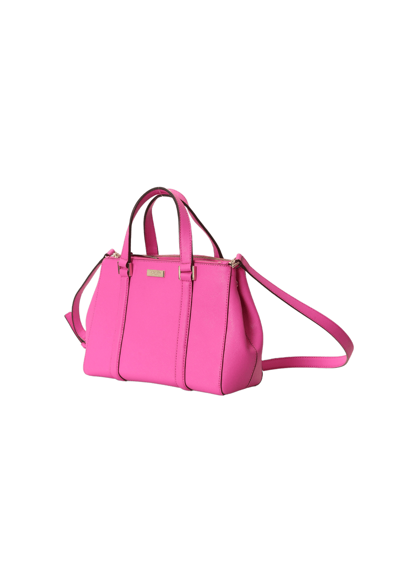 Bolsa Kate Spade Baguette Nylon Pink Original