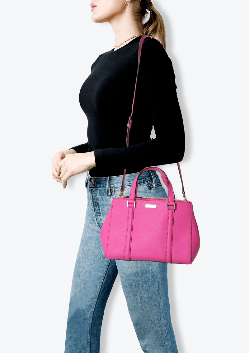 Bolsa Kate Spade Newbury Lane Loden Rosa Original Gringa