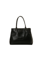 PATENT LEATHER TOTE