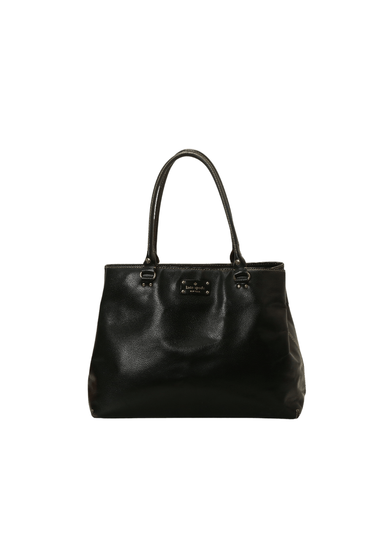 PATENT LEATHER TOTE