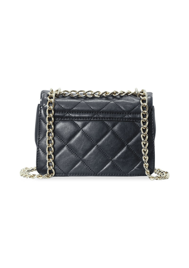 QUILTED LEATHER CROSSBODY BAG