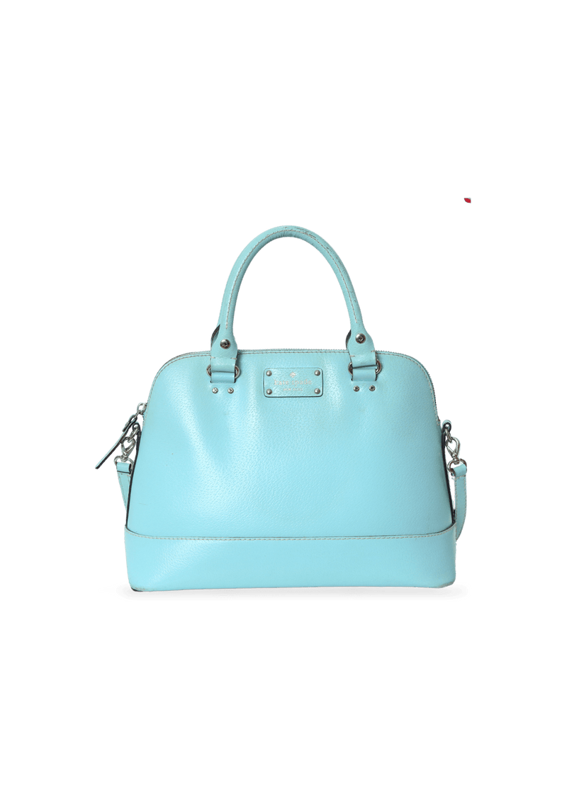 Saffiano Leather Satchel