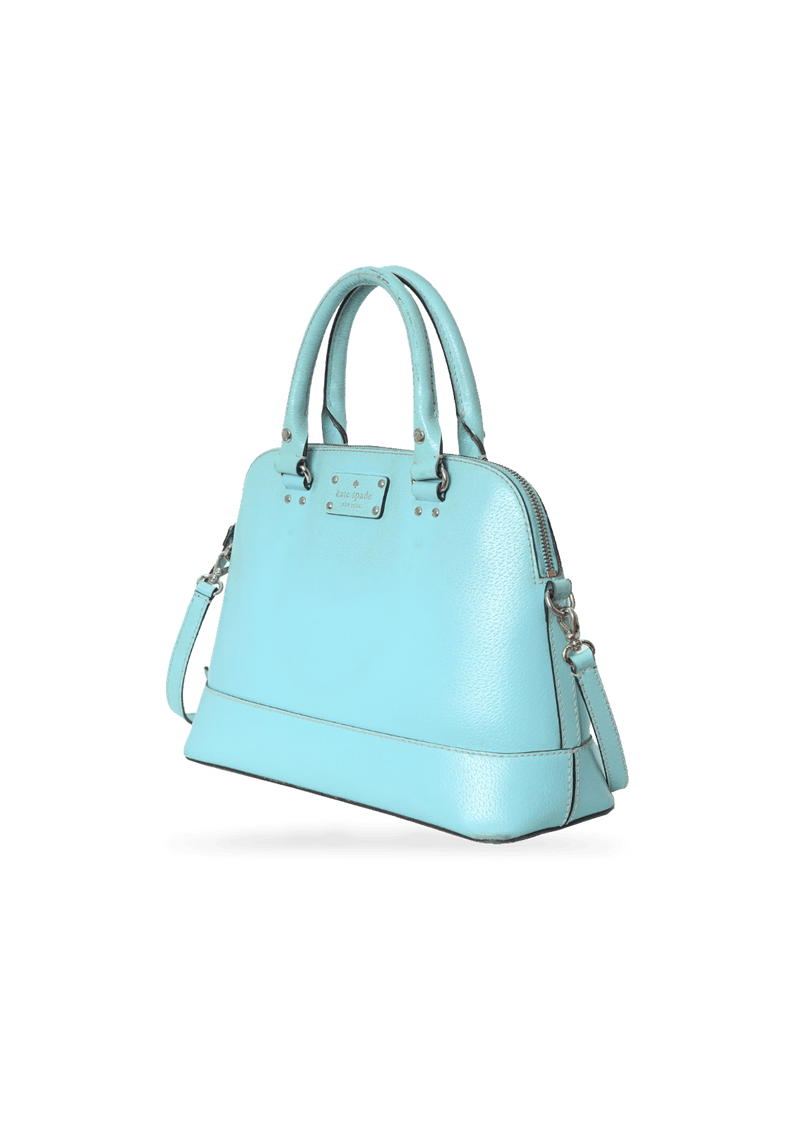 Saffiano Leather Satchel